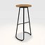 Bar Stool 8 3D model