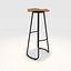 Bar Stool 8 3D model
