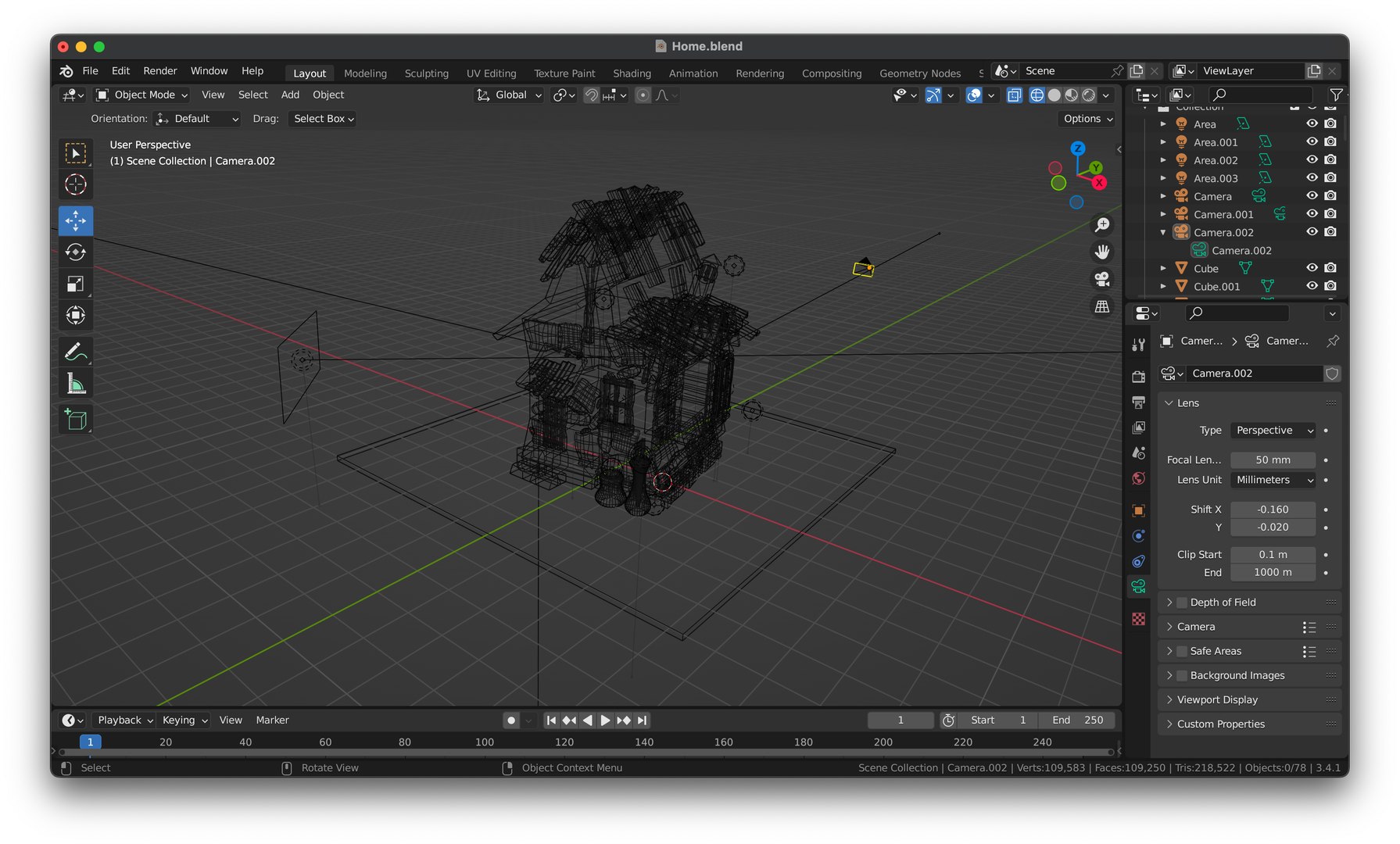 Witch House Blender Model 3D - TurboSquid 2052968