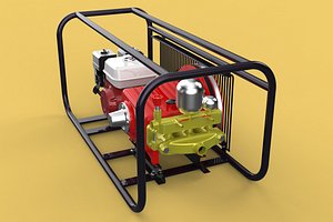 3D PLUNGER PUMP PETROL ENGINE SPRAYER PRESSURE WATER JET CAR WASH