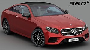 Mercedes E-Class Coupe 2018 (Low Interior)