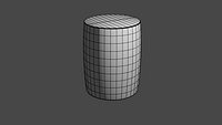 Dirty Textured Barrel Model