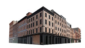 3D New York City Corner model