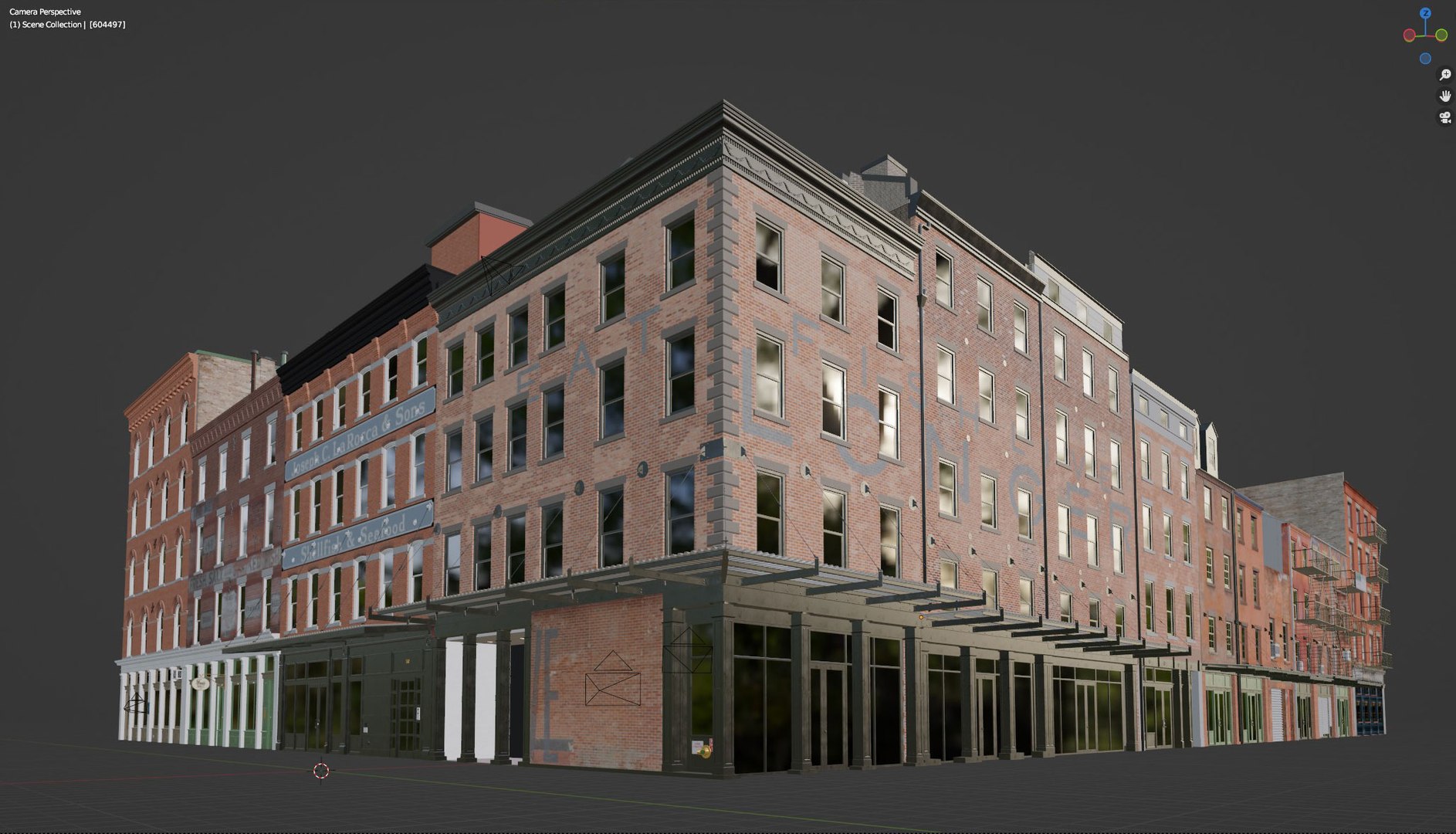 3D New York City Corner Model - TurboSquid 2113891