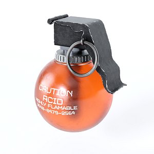 Sci-Fi Acid Grenade model