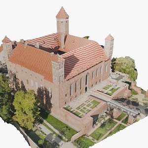 Lidzbark Warminski Castle Photogrammetry Digital Twin Environment
