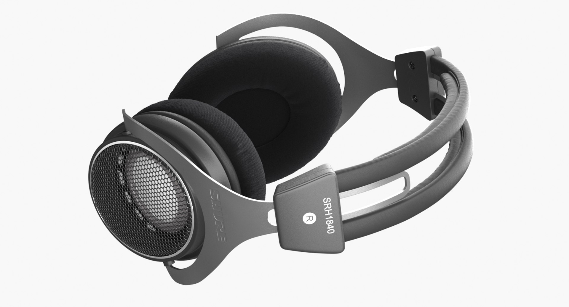 3D shure srh1840 headphones - TurboSquid 1427574