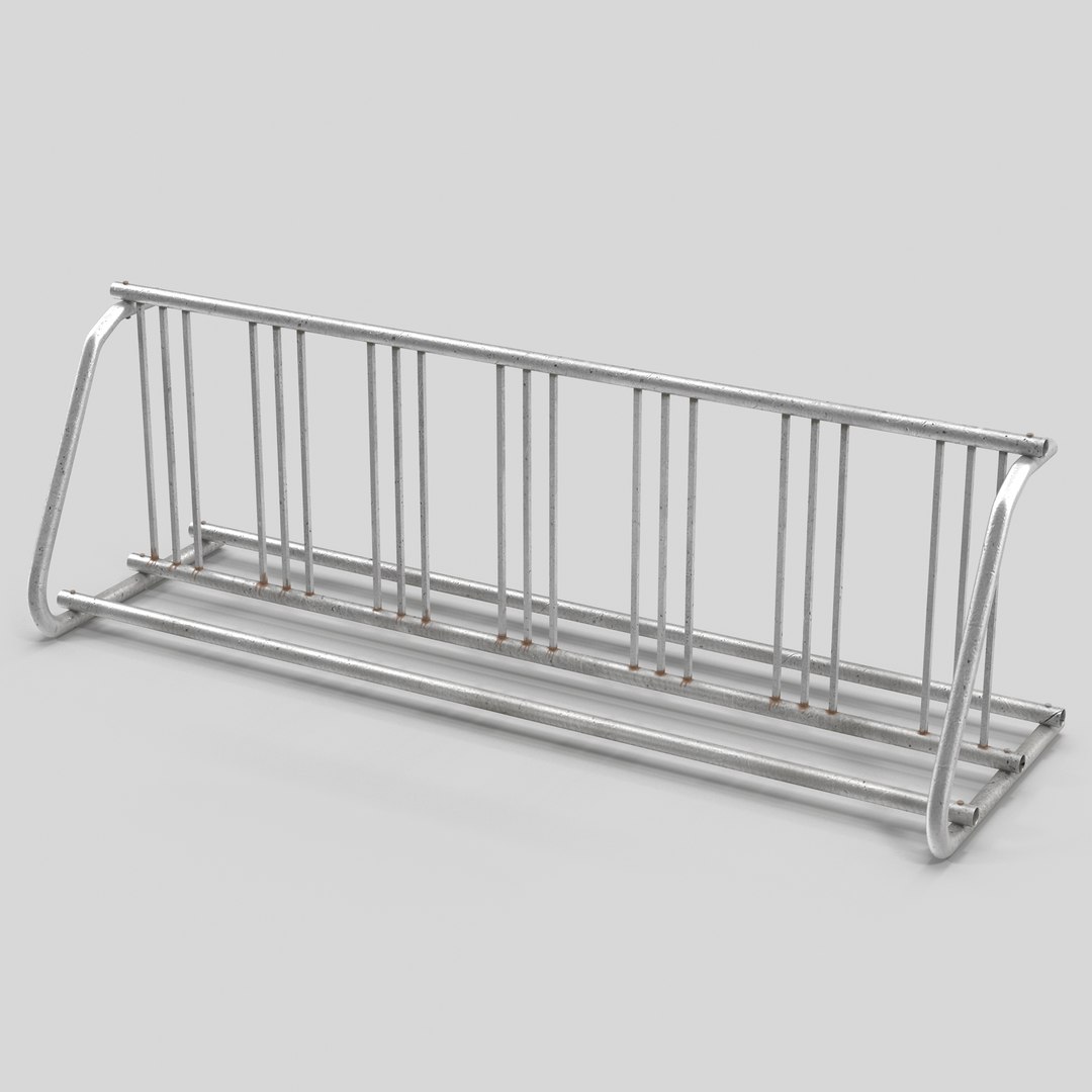 Bike Rack 2 3D Model preview