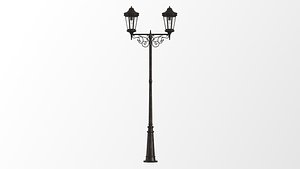 lamp post 3D