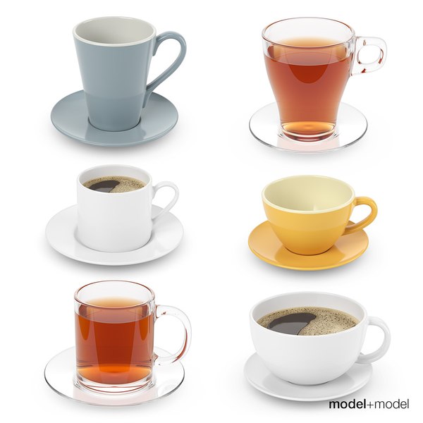 3d model tea