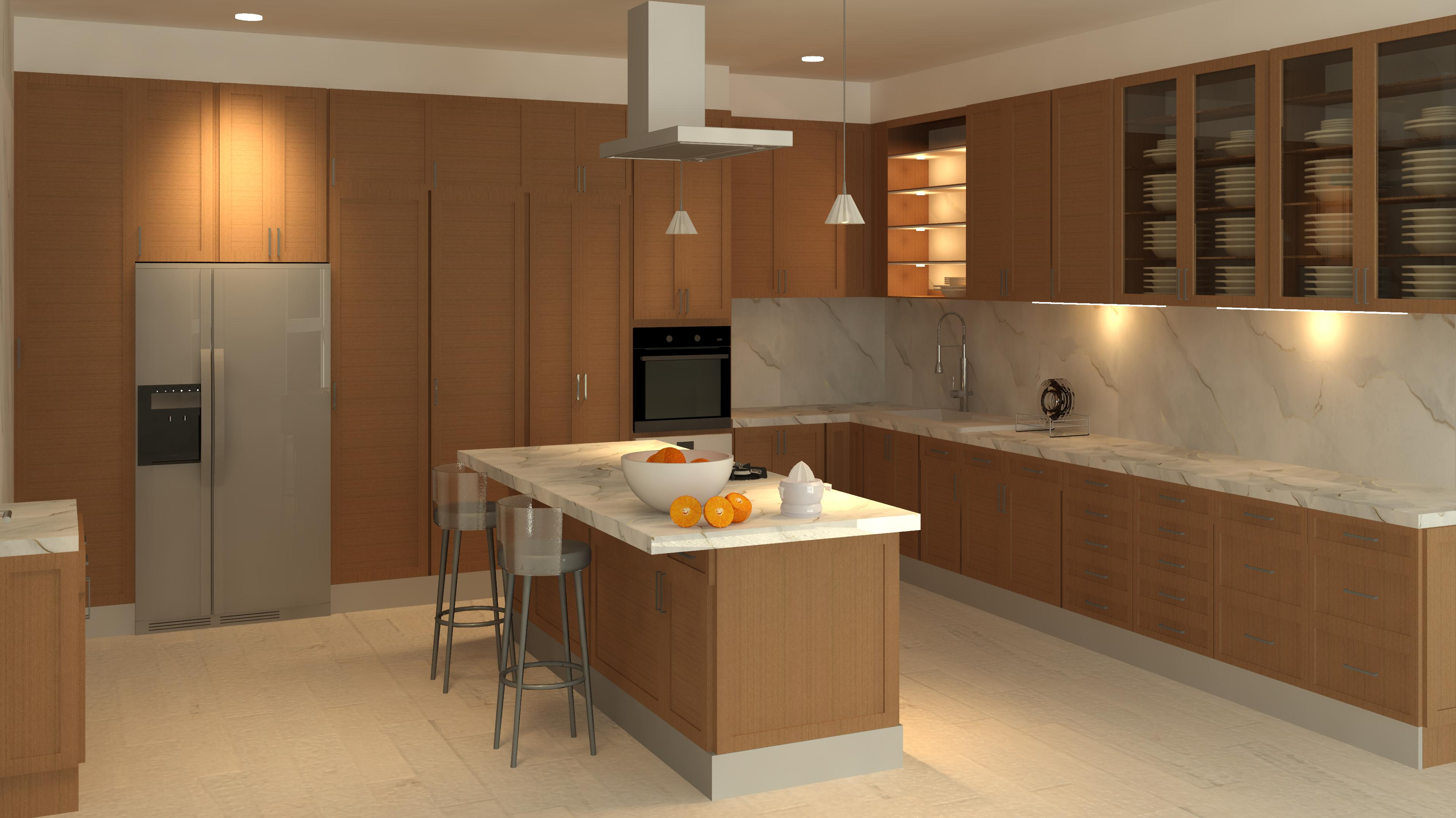 modelo 3d Cocina moderna Revit - TurboSquid 1823602