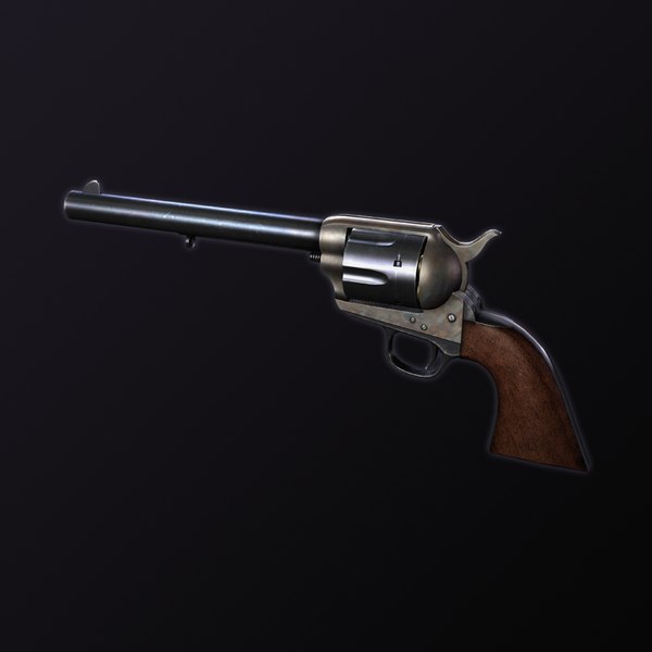 3d model 1873 colt single action