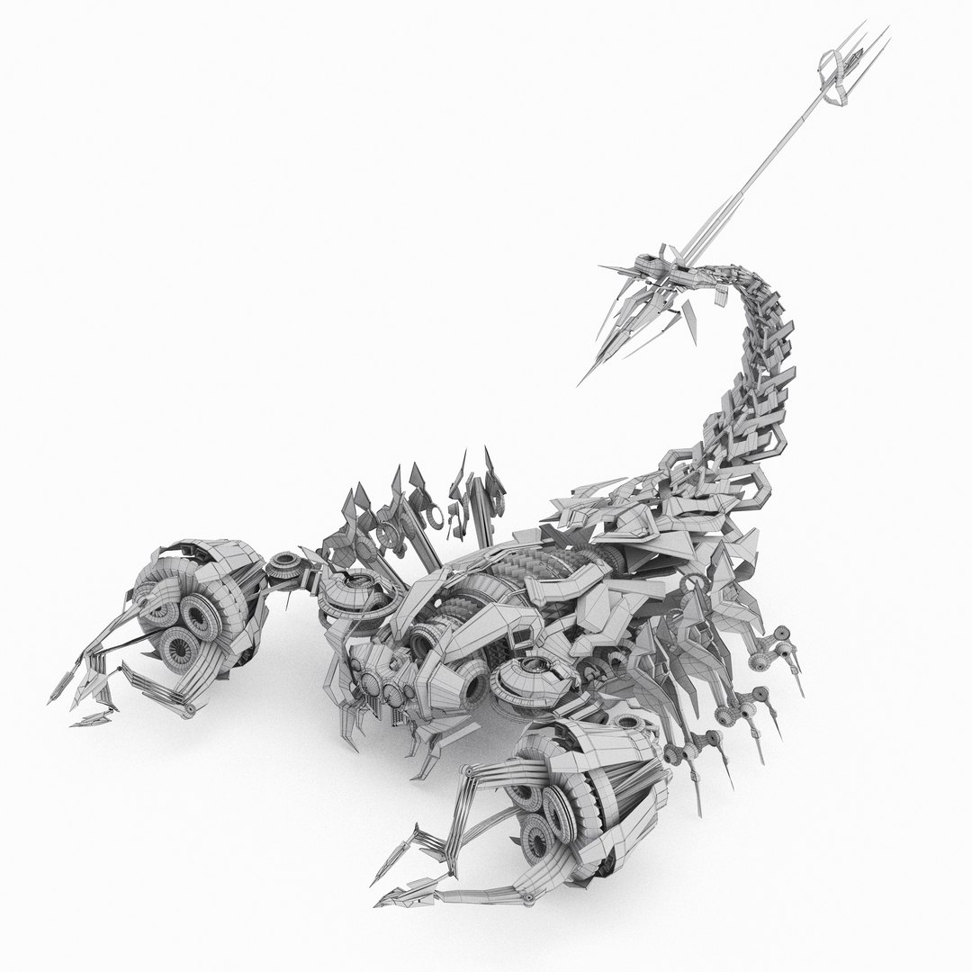 3D Transformers Scorpion model TurboSquid 2137422