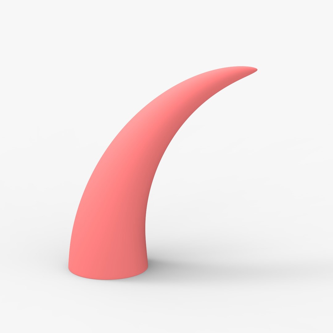 Horn print object 3D model - TurboSquid 1284435