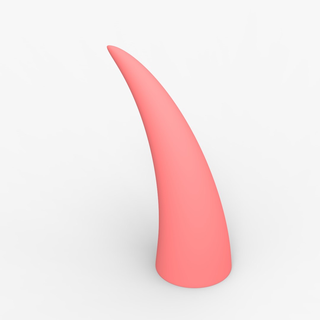 Horn print object 3D model - TurboSquid 1284435