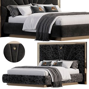 Vegas Karyola bed by Area mobilya 3D model