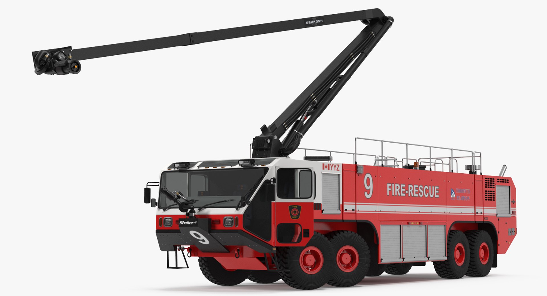 Oshkosh Striker 4500 Arff 3d Max - Main Image