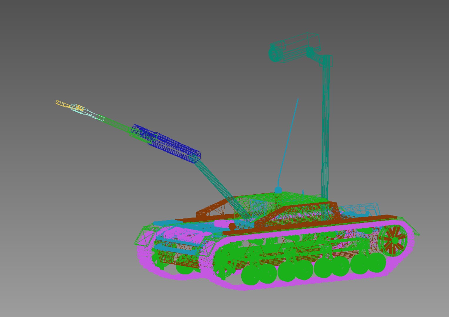 3d Robot Bomb Squad Rover Model