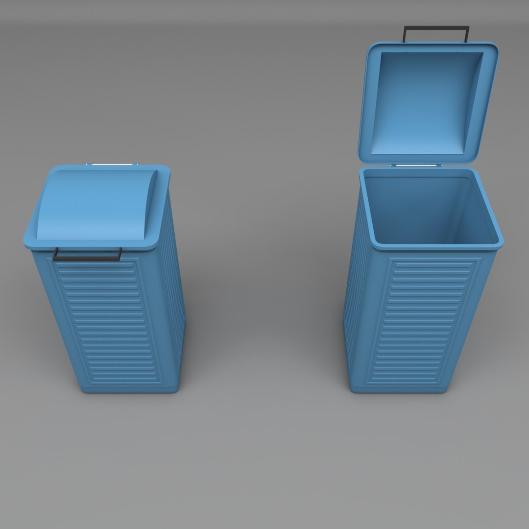 City Garbage Container 3D - TurboSquid 1233020