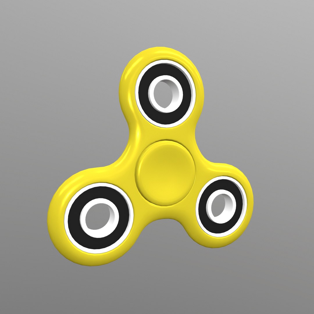 Fidget spinner yellow sales