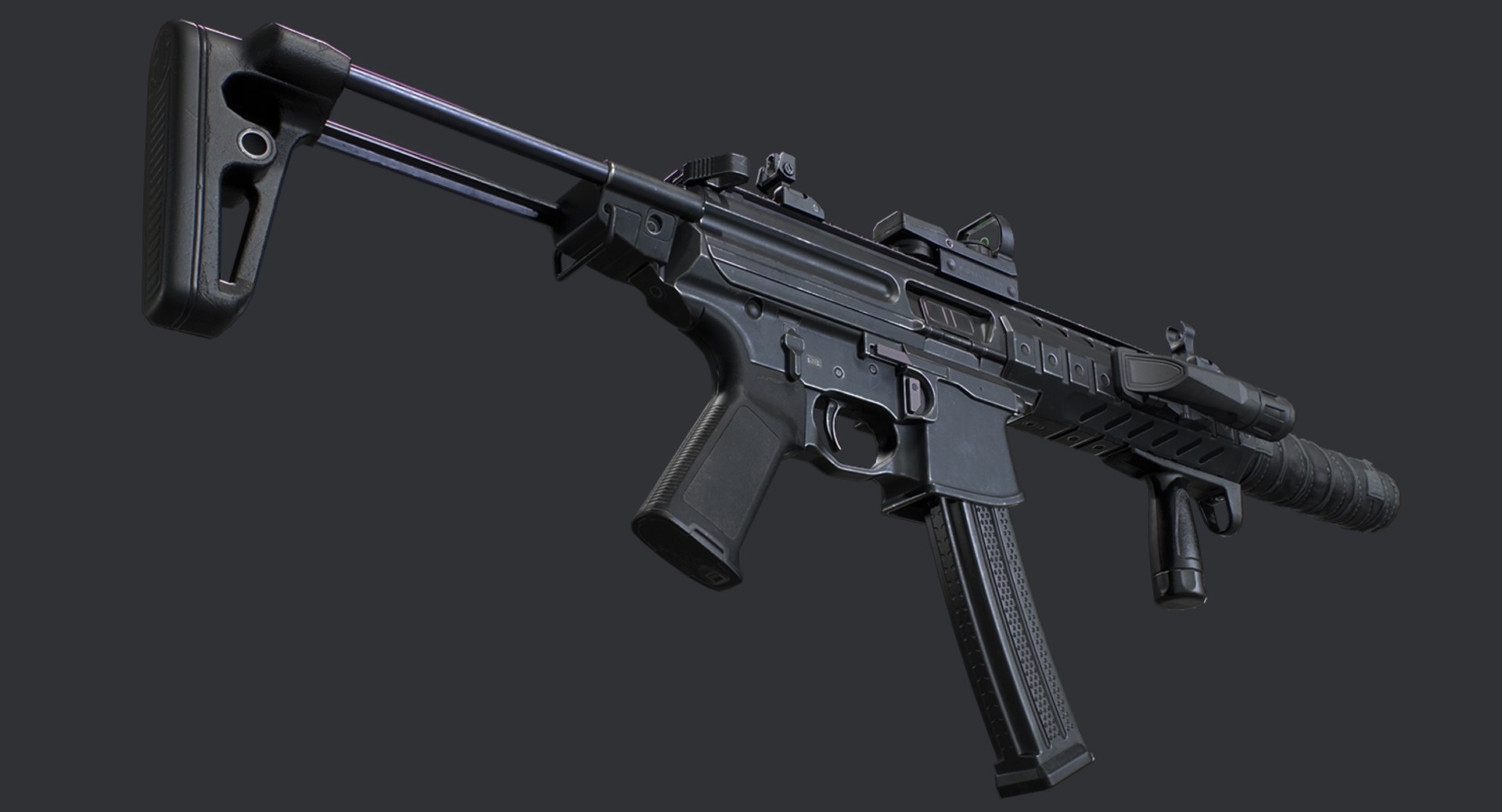 3D sig sauer mpx sbr - TurboSquid 1236267