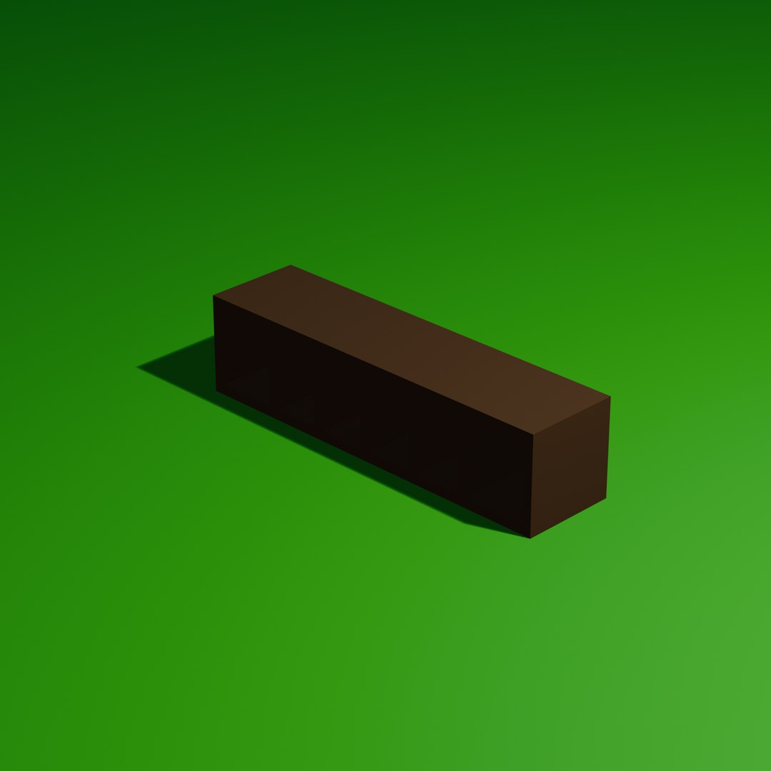 3D Model Low Poly Wardrobe Wood - TurboSquid 2631348