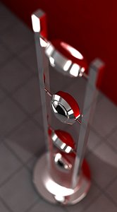 3d halogen light model