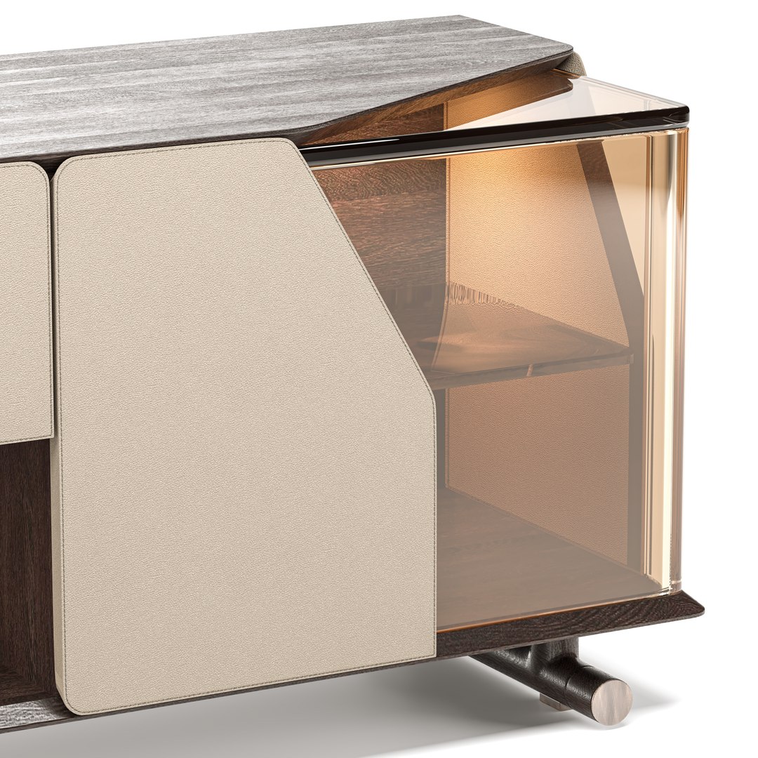 Turri Vine Mobile Tv Unit 3D - TurboSquid 2085056