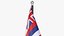 USA States hawaii Flag Stand