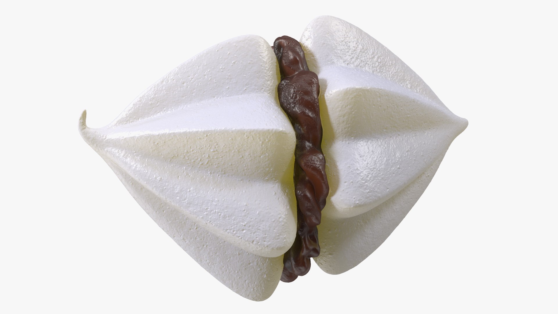 Double Meringue White with Chocolate Filling 3D model https://p.turbosquid.com/ts-thumb/ca/lGSZ7d/r4/doublemeringuewhitewithchocolatefilling3dsmodel008/jpg/1714750682/1920x1080/fit_q87/0e125523955aeee559496306fed9fe391ed396b7/doublemeringuewhitewithchocolatefilling3dsmodel008.jpg