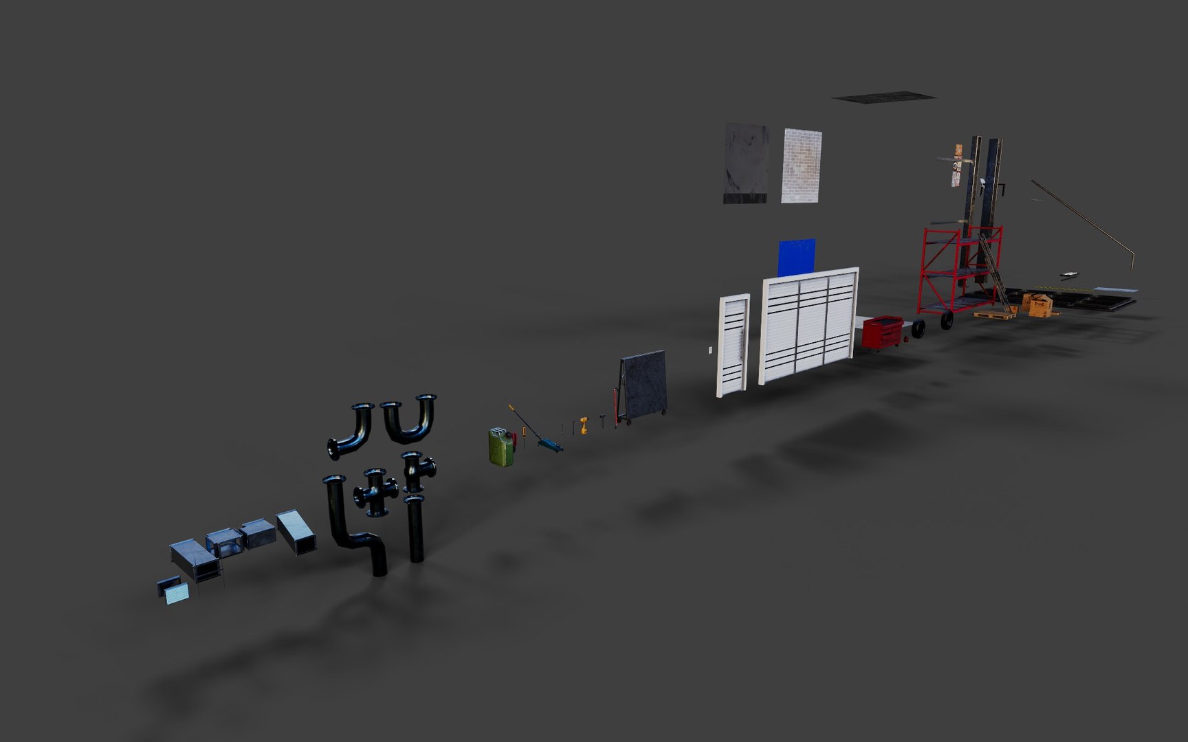 3D Garage props pack model https://p.turbosquid.com/ts-thumb/ca/msBDqE/a0/props_render1/jpg/1769455474/1920x1080/fit_q87/71b1acc4e6b1be5db6aa8cc2452d889554861d07/props_render1.jpg
