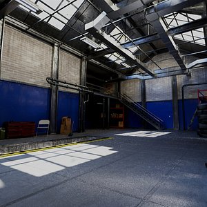 3D Garage props pack model