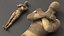 3D model Mummy with Arms Crossed for 3D Print