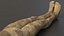 3D model Mummy with Arms Crossed for 3D Print