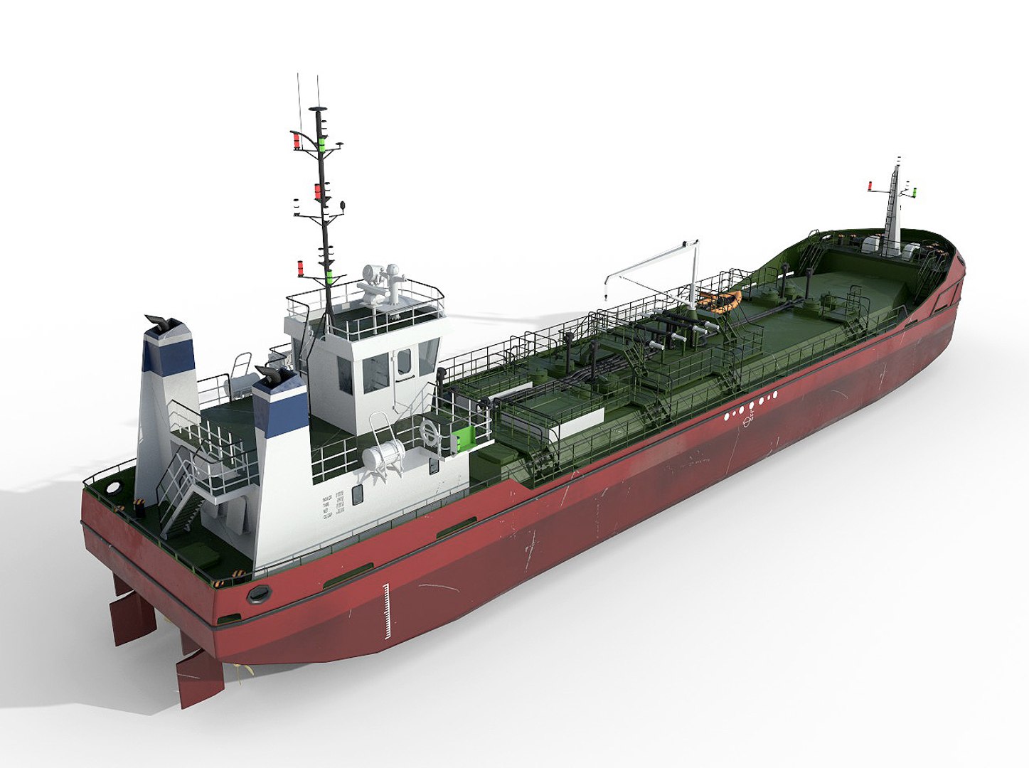 3D Small Tanker Model - TurboSquid 1627030