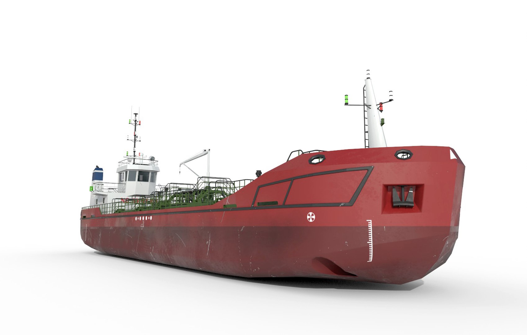 3D Small Tanker Model - TurboSquid 1627030
