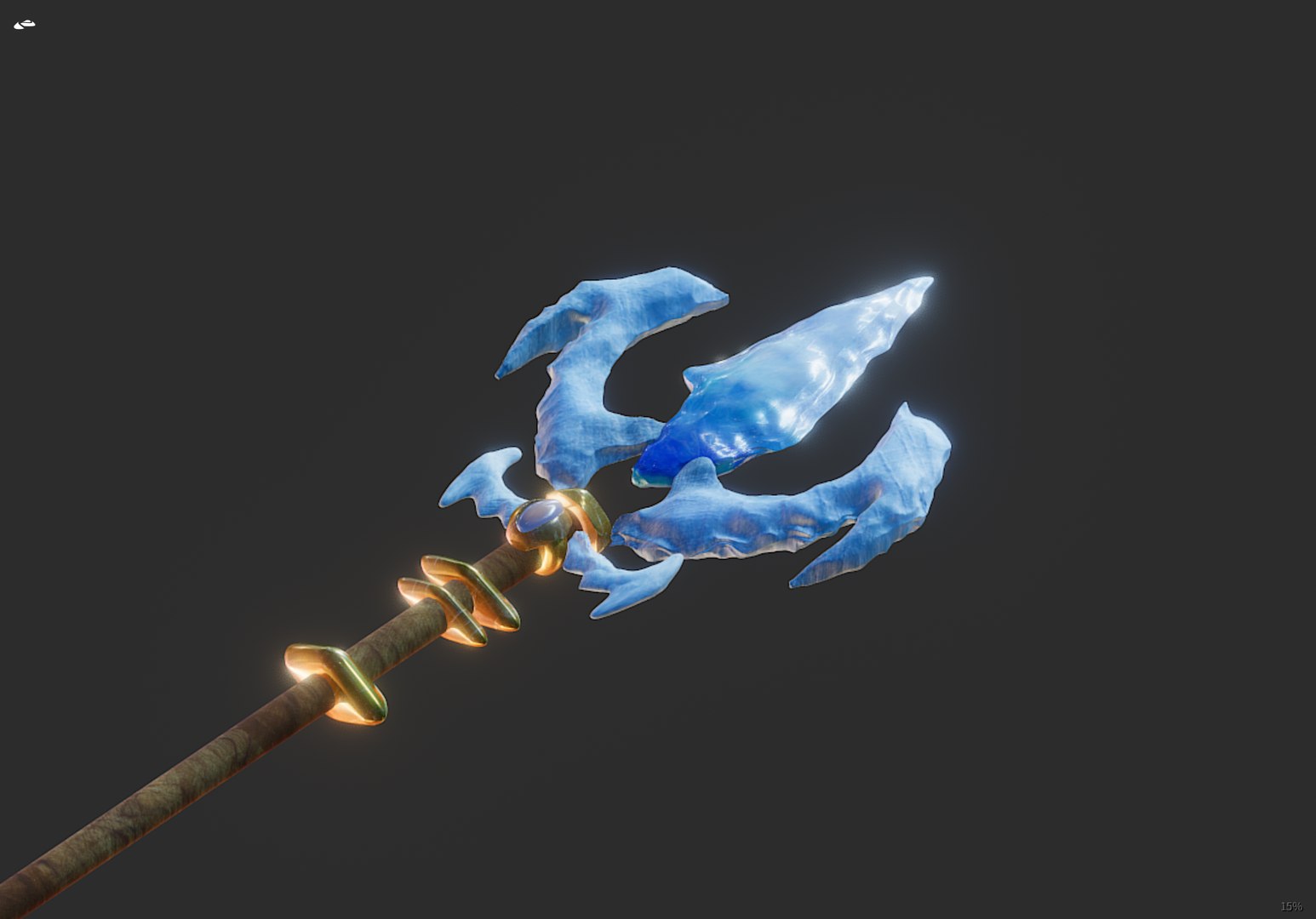 Frozen Feather Staff 3D Model - TurboSquid 2005300