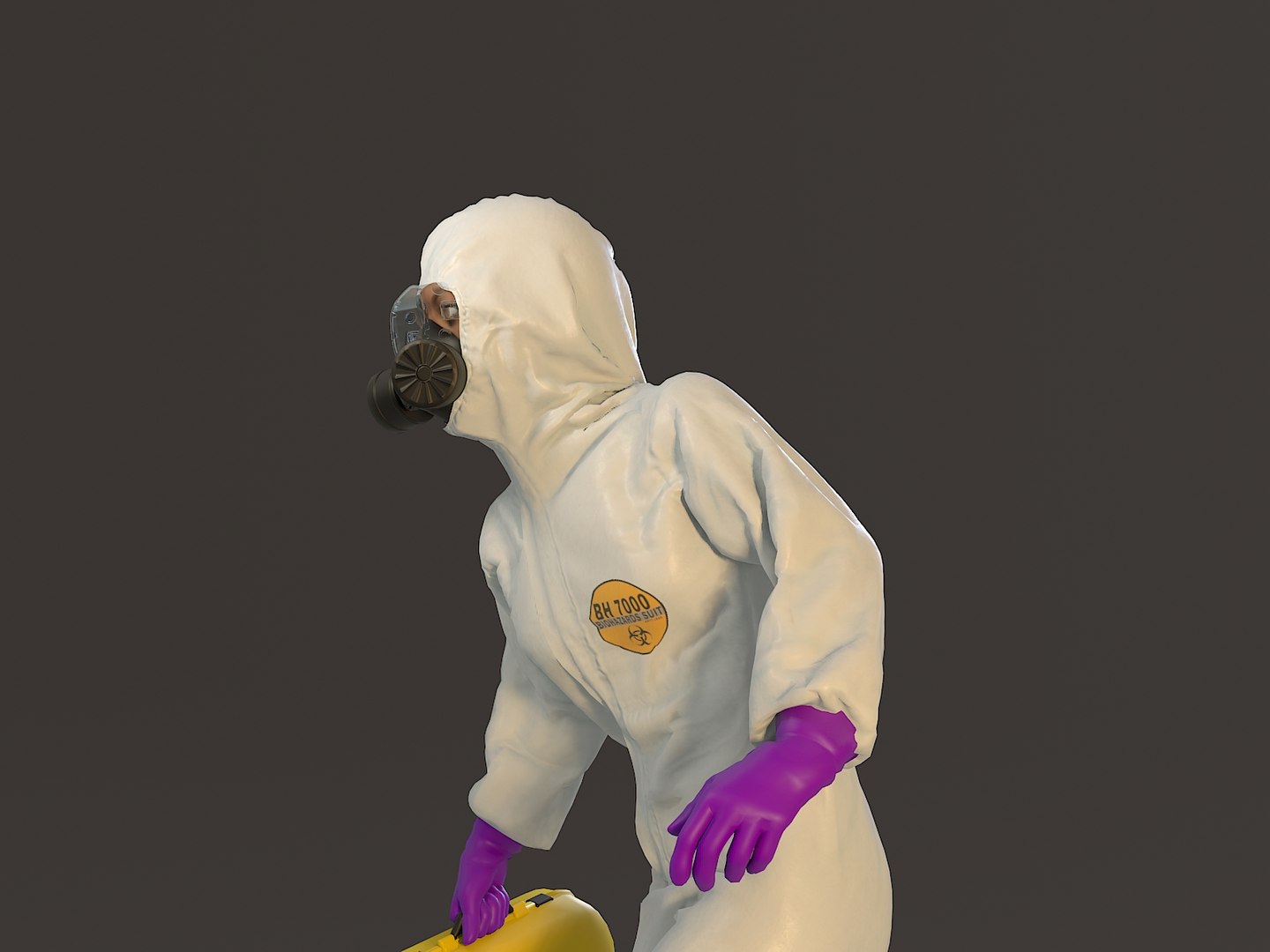 Female Biohazard Suit Acc 3D Model - TurboSquid 1527979