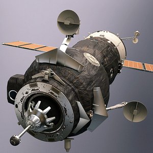 Soyuz Orbiter (High Poly)
