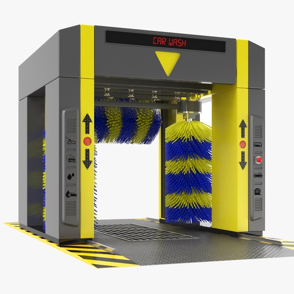 3D Car Washer model