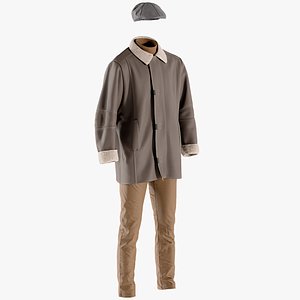 pants coat hat model