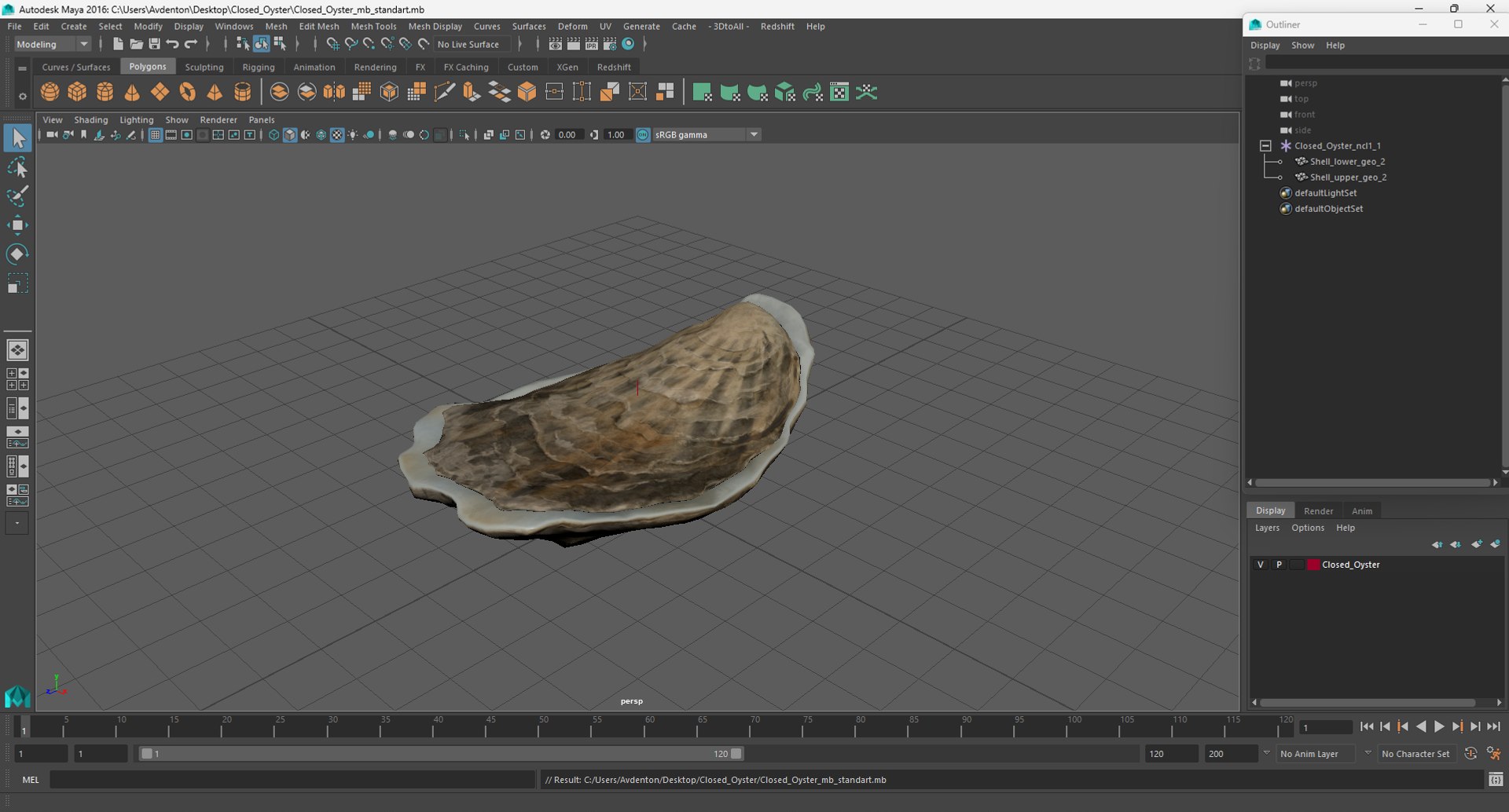 Closed Oyster 3D https://p.turbosquid.com/ts-thumb/cb/7Hau5n/mr/closedoyster3dsmodel034/jpg/1722533366/1920x1080/fit_q87/8914e921dc431ff9af5932cbc0e64a86f5095787/closedoyster3dsmodel034.jpg