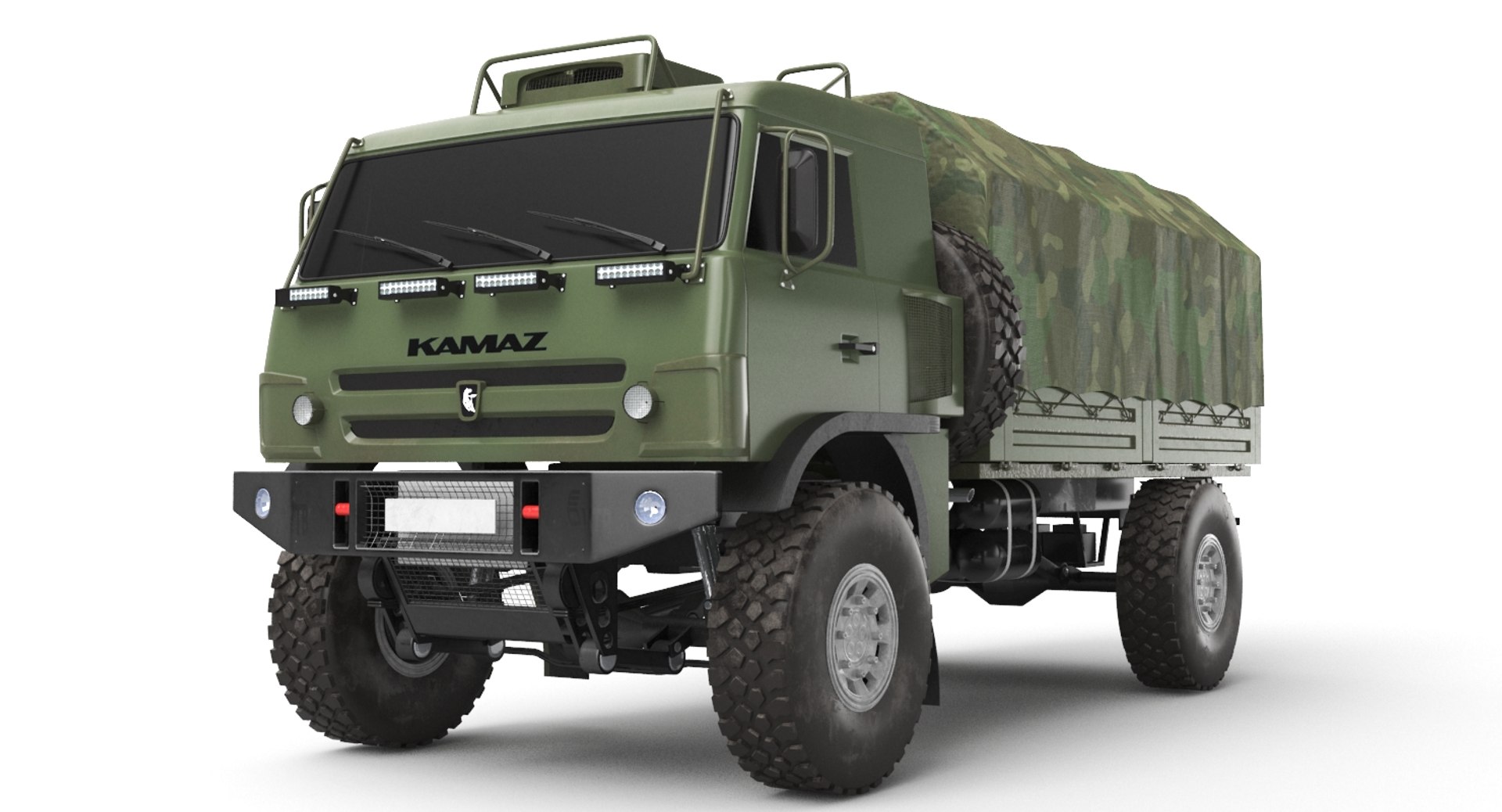 Military truck 3D model - TurboSquid 1293183