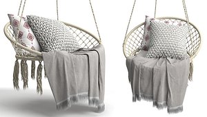 butlers paradise hammock chair 3D model
