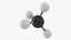 Methane Molecule Structure