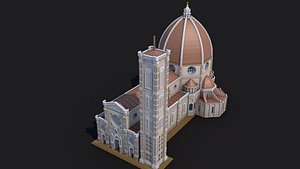 3D cathedral florence model