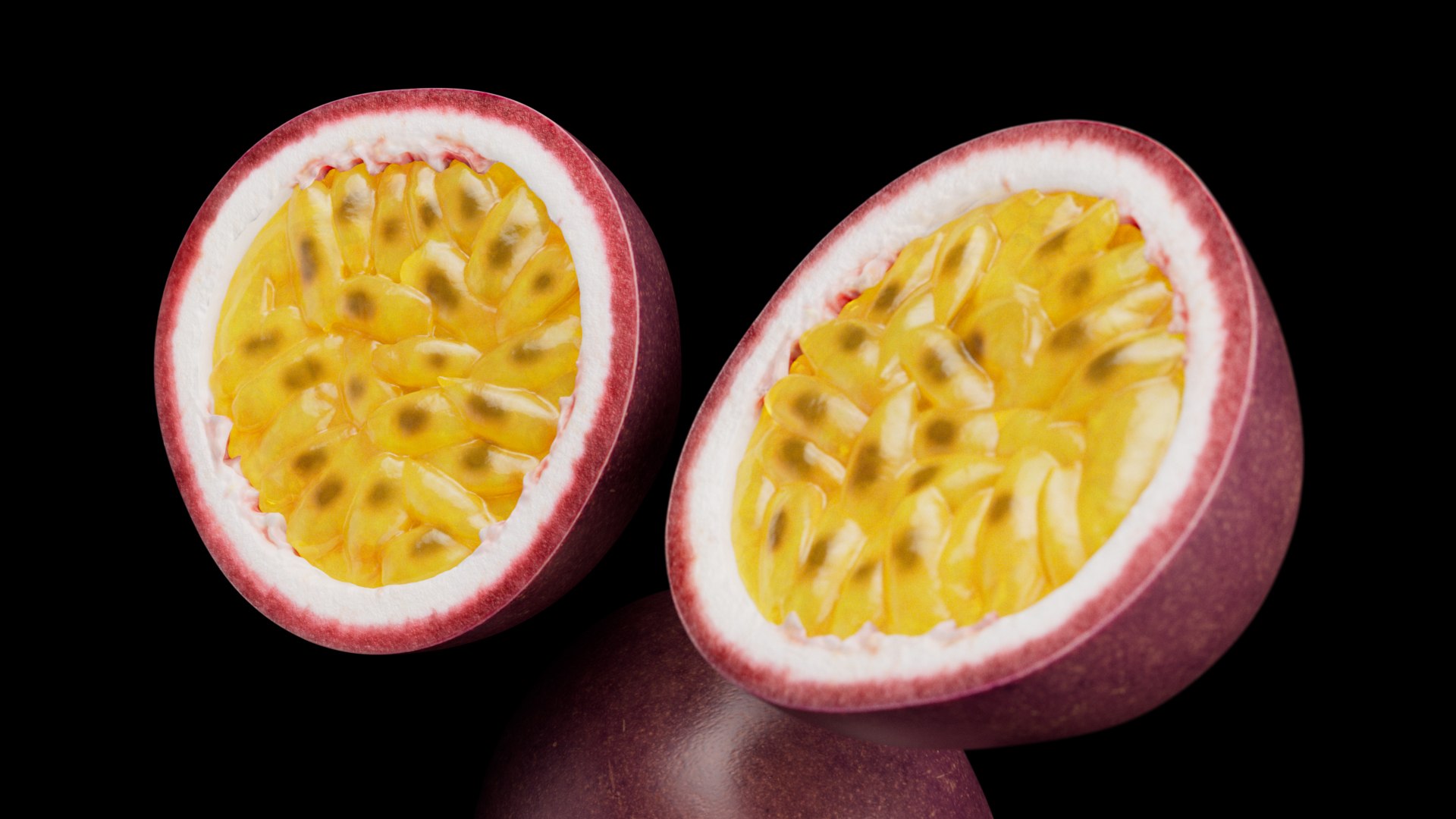 3D Passionfuit - Var 2 model https://p.turbosquid.com/ts-thumb/cb/MdUrOp/mK/passionfruits_styleframes_0003/jpg/1672663614/1920x1080/fit_q87/898f972815cea175434a13dada436636f79d1263/passionfruits_styleframes_0003.jpg