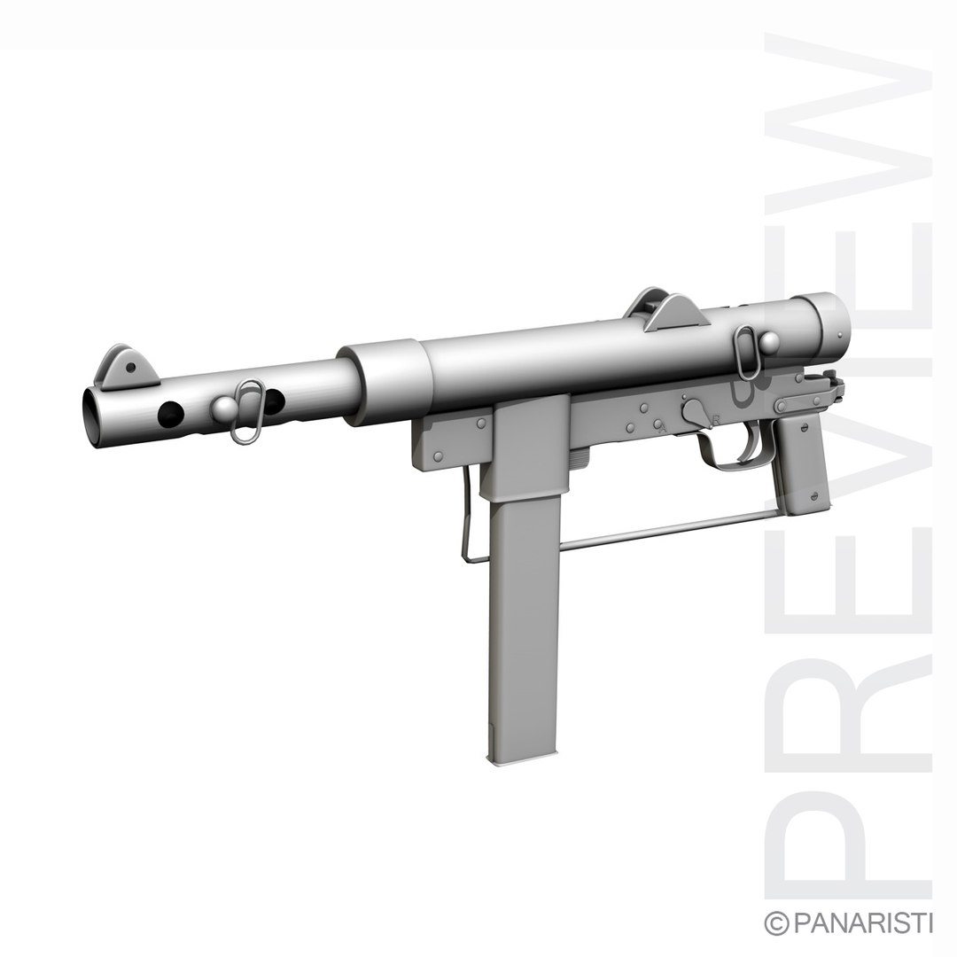 Carl Gustav M45 - 3d Model