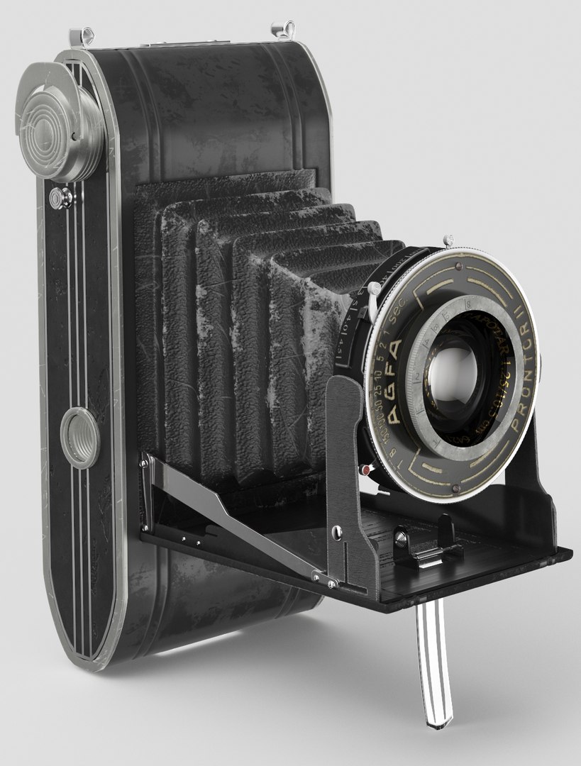 3D Model Agfa Prontor Ii - TurboSquid 1409259