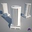 Industrial Building 02 - Low-Poly Storage Tower Silo